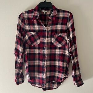 Soft Flannel Shirt, Lucky Brand, Size M